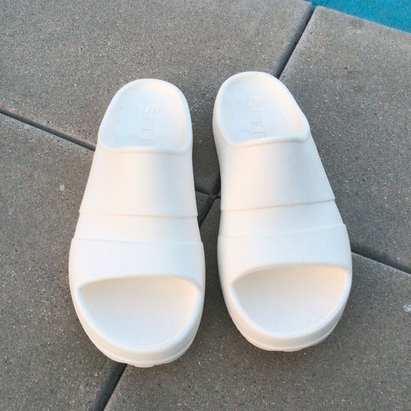 Sperry Men’s White Float Slide Summer Sandals size 11 - Picture 3 of 6